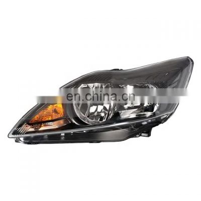 For Ford 2009 Focus Sedan Head Lamp Black 5 Lline 8m51-13w029-fc,8m51-13w030-fc Sport Car Headlamps Auto Headlights