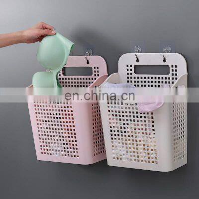 Wall Mounted Wholesale Dirty Clothes  Colorful  Multi-functional  Portable Handled  PP Plastic Laundry Basket Hamper