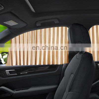 Car Sunshade Curtains Window Magnetic Rail Curtains Magnetic Sunscreen Protector Front and Back Row Shading car accessories