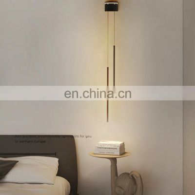 High Quality Decoration Indoor Black 18W 36W Hotel Bedroom Aluminum Acrylic Modern LED Wall Lamp