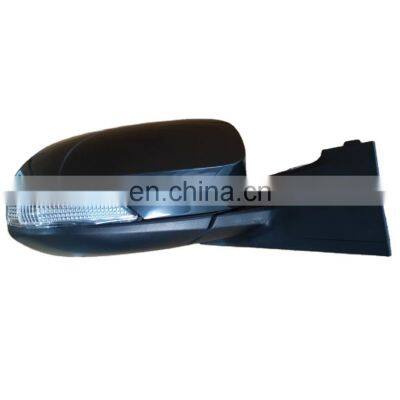 7 Lines Lamp Electric Fold Car Side Door Mirror Black For Vitz Japan 2011 2012 2013 2014