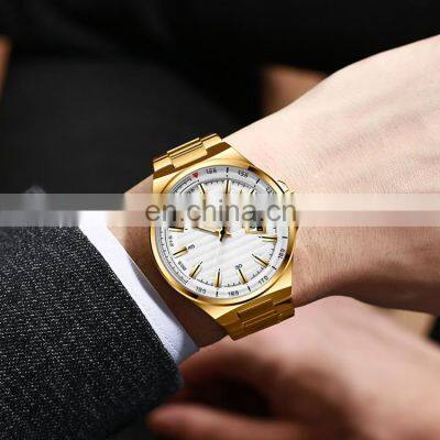 CURREN 8375 Fashion Business Men Watches Stainless Steel Strap Analog Quartz Japanese Watch