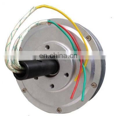 200W Magnetic Levitation Motor 300RPM Axial Flux Coreless Disc Type Permanent Magnet Generator 24V