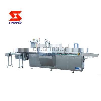 carton box / case packing machine / packer for PET glass bottle Packaging Auto Cartoning Machine