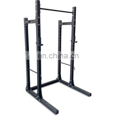 leg press hack squat machine multi function adjustable squat rack at home gym barbell set weight lifting power cage gym