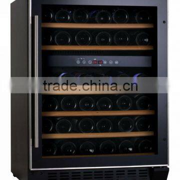 Hot selling 46 bottles 145L 82cm height compressor wine cooler wine cellar wine bottle cooler