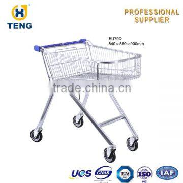 Shopping Carts For Seniors Shopping Trolley Cart 60-240l High Quality Commercial Stroller