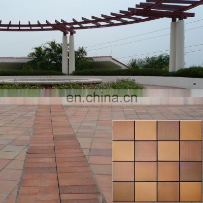 red quarry supplier decorative outdoor terracotta floor tiles 150x150