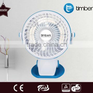 Timberk factory DC USB clip Fan dry battery clip fan