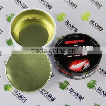 Car Wax Can Buy Metal Tin Box