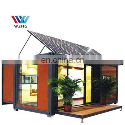 Factory direct supply 20FT Pop Up Container Homes Luxury Container coffee Shop with Cheaper Price Kitchen Bathroom