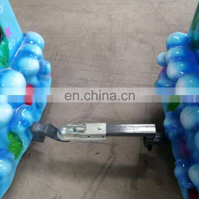 Theme Park Childrens Train Electric 16/20 Passenger Train Mini Ocean Teackless Train Ride photo-5