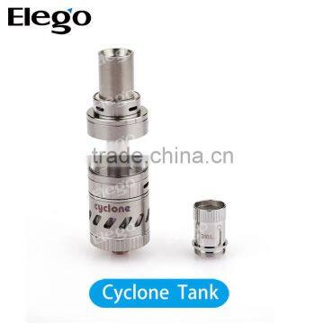 New Arrive! Sense Cyclone Tank Sense Cyclone 5ml 150W 0.6ohm&0.2ohm Ni200 Top Refilling Cyclone Sub Ohm Tank Wholesale Price