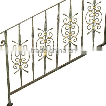 Fashion Indoor Wrought Iron Staircase Design