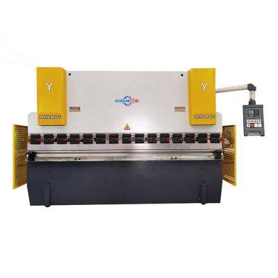 Square steel tube press brake machine for making gutters