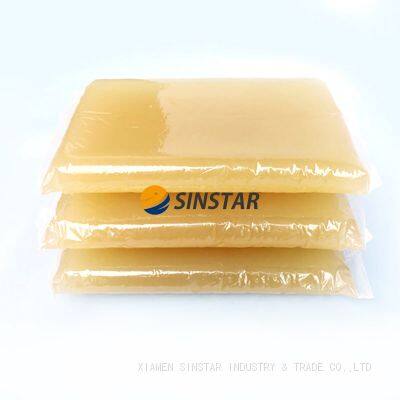 Technical Support Available hot melt adhesive slow drying speed glue excellent super sticky jelly glue for packing