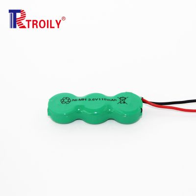 NiMH Coin 3S1P Battery 3.6V 110mAh Rechargeable Battery Packs photo-5