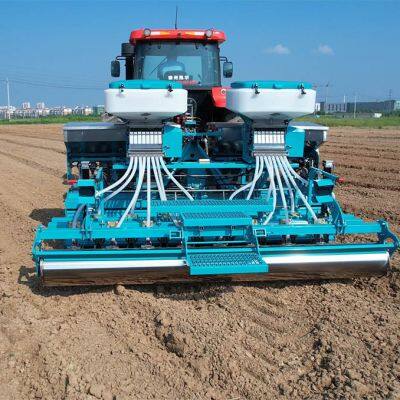 YXSF-08 16 Rows Seeding Fertilizing Machine With Rotavator, Disc Harrow and Land Roller photo-4