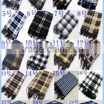 Polyester Wool Winter Men Scarf photo-5