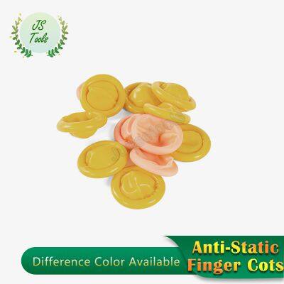 Anti-Static Finger Cots Protect Product Plastic Figher Cots Production Finger Cots photo-2