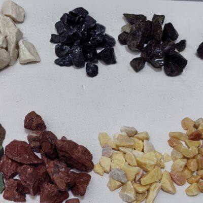 Smallest Marble Crumb Round Tumble 3-6 mm Cheap Price per Ton India Supply Bulk Quantity Gravels Loose Standard photo-4