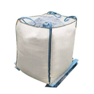 1000kg Virgin Polypropylene Super Sack Jumbo Big Bag PP Bulk Recycling Ton Bag Breathable Flat Bottom FIBC Bags