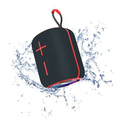 Tws Pairing IPX5 Waterproof Resistant Speakers Travel Pocket RGB light Portable BT Speaker Wireless