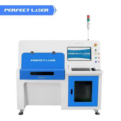 Perfect Laser 20W 50W Solar Cell Polycrystalline Silicon CNC Fiber Laser Cutter Scribing Machine With Dest-Proof