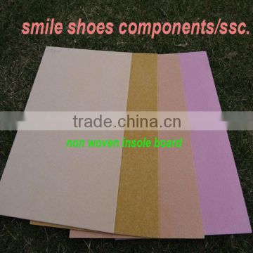 Hot non woven(fiber) insole board for shoes