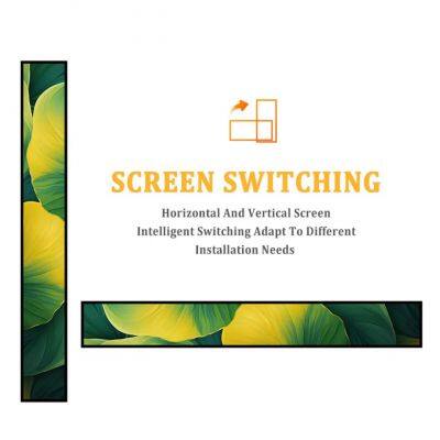 49.5-inch virtual anatomy display market display table touch screen medical display multimedia advertising screen