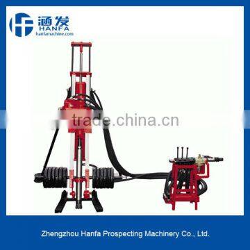 New Designed ! Most portable HFY90 Air & Hydraulic mining drilling rig