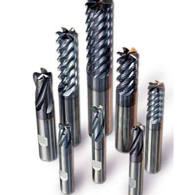 Custom ODM 50mm Cutting Machine New High Precision 1mm Solid Tungsten Milling Cutter Set 4-Flute HRC55 High-Coating End Mill
