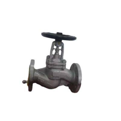 DIN High-Temperature Bellows Globe Valve Cast Carbon Steel/Cast Steel Bellows Globe Valve