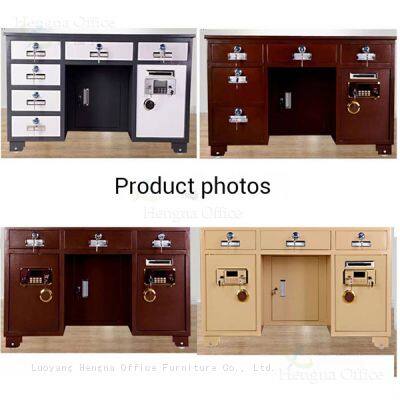 SES-160H 1.6m | Heavy Duty Office Desk With Safe Anti-Collision， Steel Plate| Bulk Order for Bank photo-4