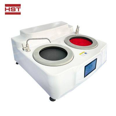 MP-2BT Touch Screen Metal Sample Grinder Polisher Metallographic Specimen Grinding Polishing Machine photo-2