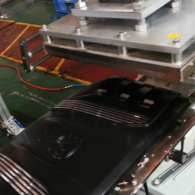 H-400 Flat Automatic Gold Stamping Machine, Hot Press Stamping Machine for Plastic Shells, Gold Stamping Machine for Auto Parts photo-2