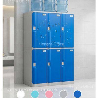 Casilleros escolares de plástico ABS de color personalizado, almacenamiento modular seguro para niños de bricolaje, material 100% reciclable para guarderías/escuelas primarias - OEM/ODM