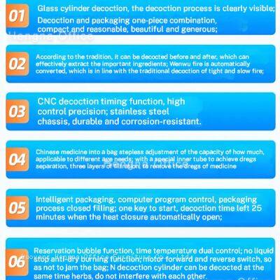 3+1 Units Commercial Herbal Tea Brewer and Sachet Packing Machine, Multi-function Botanical Liquid Extractor for Herbal Hospitals photo-5