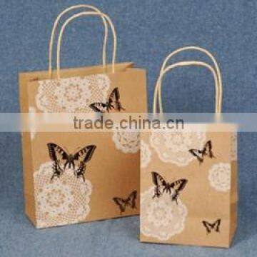 Custom Made Promotional Cheap Small Brown Kraft Paper Bags