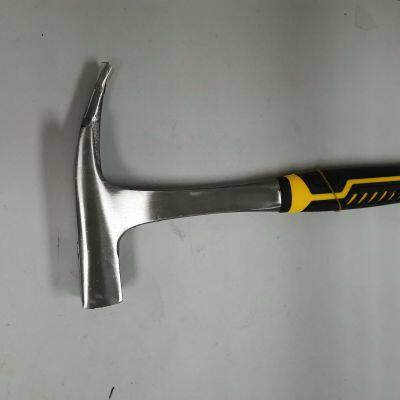 DIY Grade Steel Brick Hand Hammer With Rock Pick Chip Customizable OEM Support Roofing Hammer photo-2