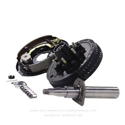 Сборка барабана тормоза и шпинделя, специально предназначенная для прицепа RV | Электромагнитный тормоз, гидравлический тормоз, ручной тормоз | Фабрика по производству шасси для прицепов Shiao