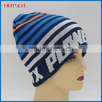 100% Acrylic Fashion Custom Knit Hat Wholesale Beanie Hat for Men photo-3