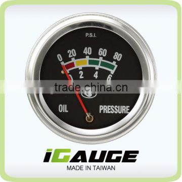 Reliable gauge, 52mm 90' scale Mechanical Gauge, oil pressure gauge