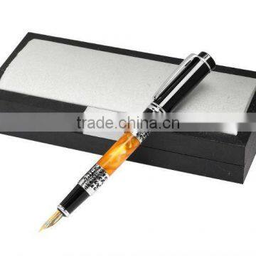 Metal gold pen set