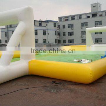 2014 NEW inflatable football pitch / inflatable soap football field