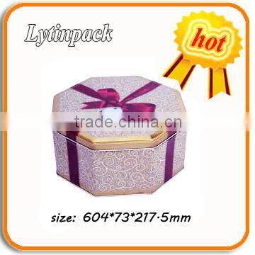 octangle tin packaging box supplier