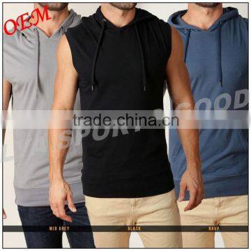 Custom Bodybuilding Hoodie Stringer Gym Tank Top Racerback Hoodie Single Custom Hoodie Wholesale