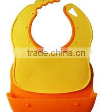 Silicone Baby Bibs Waterproof Infant Feeding Bibs