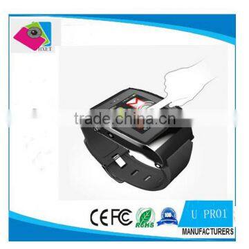 2016 new product U PRO1 smart watch wrist watch smartwatch with bluetooth 3.0 smart watch with Camera