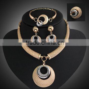 Jewelry Set For Wedding,Fashion Gold Plated Jewelry Set New Model Jewelry Set photo-2